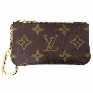 LOUIS VUITTON Authentic Brown Monogram Canvas Pochette Mini Bag